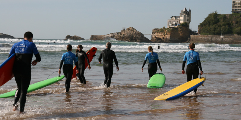 Leçons de surf