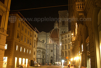 Vue de la Cathédrale de Santa Maria del Fiore, connue sous le nom de Duomo