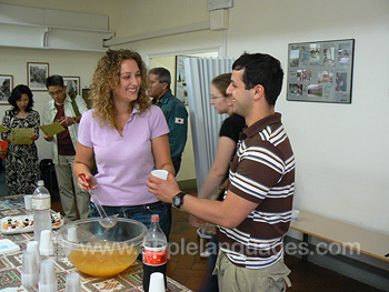 Cocktail de bienvenue dans notre école