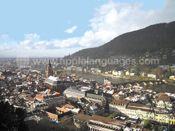 Vue d'Heidelberg
