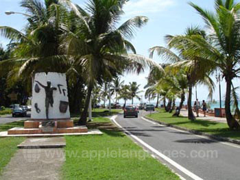 La promenade de la plage, Pointe-à-Pitre