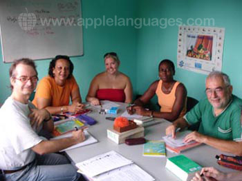 Cours de français dans notre école