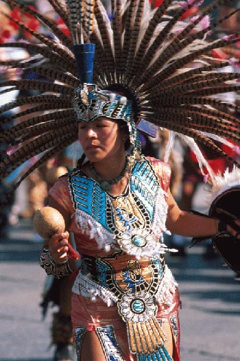 Cérémonie aztèque