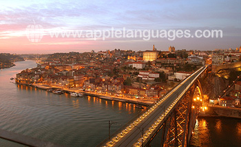 Coucher de soleil sur Porto