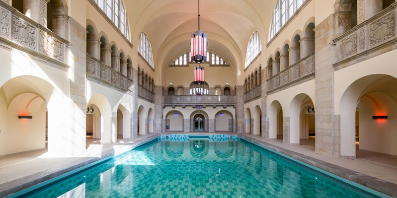 Piscine sur le campus