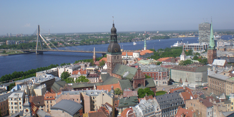 La magnifique ville de Riga