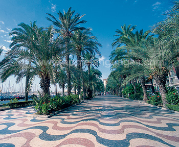 La promenade, Alicante