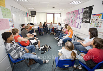 Cours d'anglais à l'école