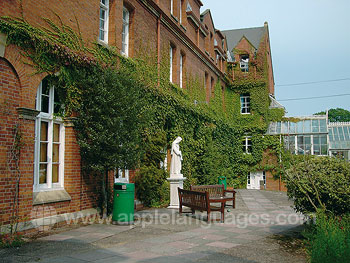 Le patio de l'école