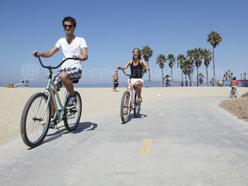 Vélo à la plage