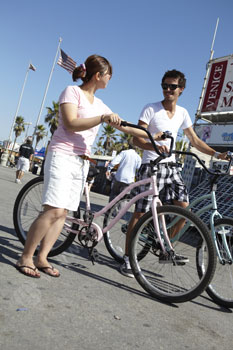 À la découverte de Venice à vélo