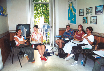Cours d'italien dans notre école