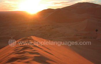 Le Sahara se trouve très près