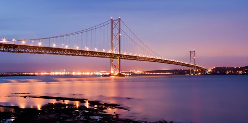 Vue du pont de Forth