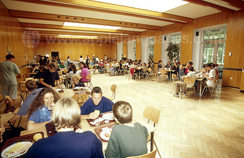 Cafétéria du camp