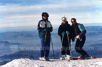 Ski dans la Sierra Nevada