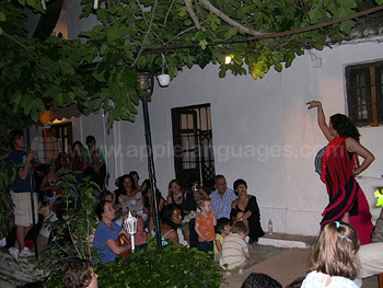 Soirée flamenco à l'école