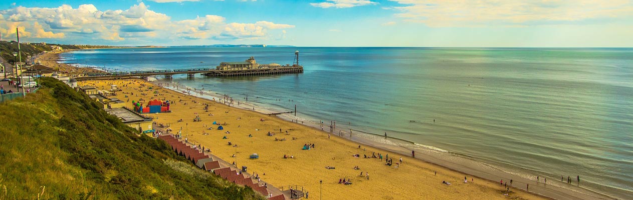 Plage de Bournemouth