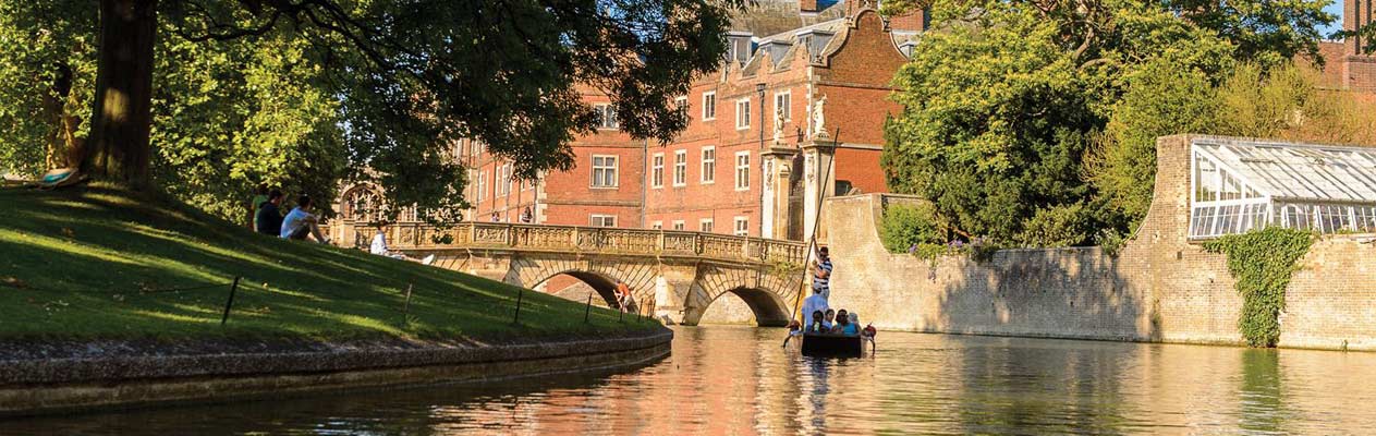 Étudiants en anglais à Cambridge