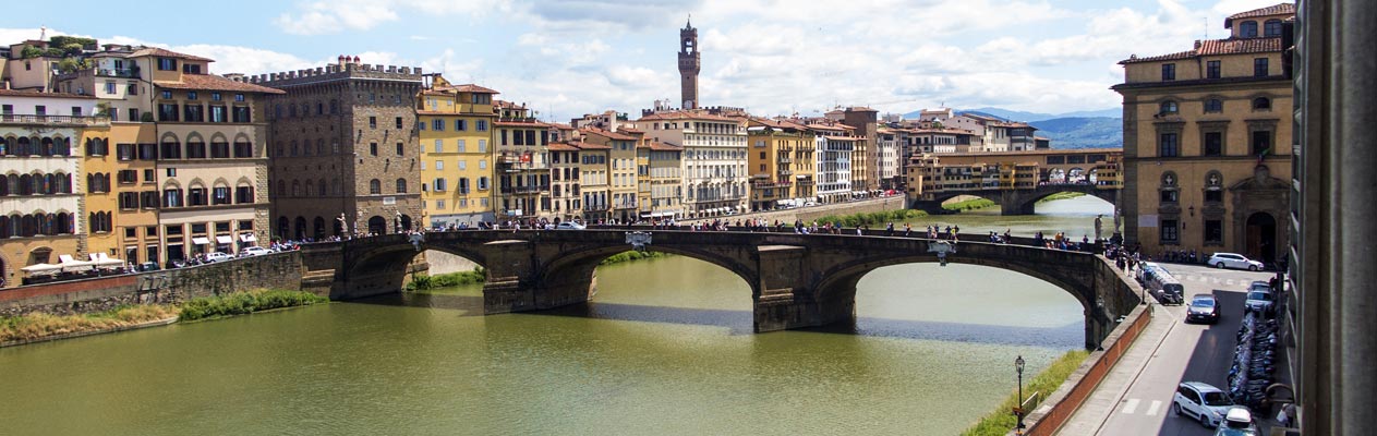 Vue de Florence depuis notre école d'italien