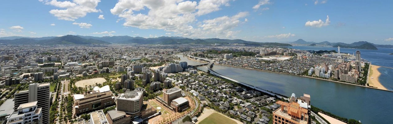 Ville de Fukuoka, Japon