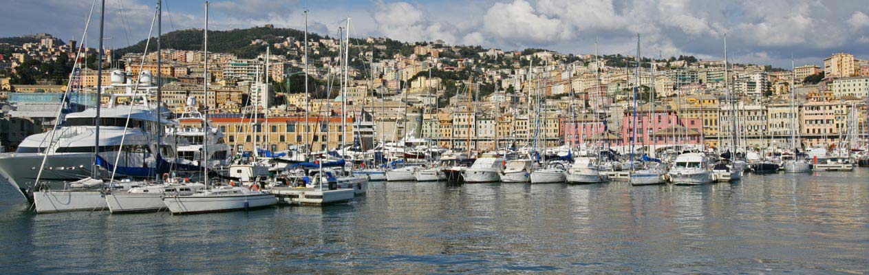 Port de Gênes, Italie