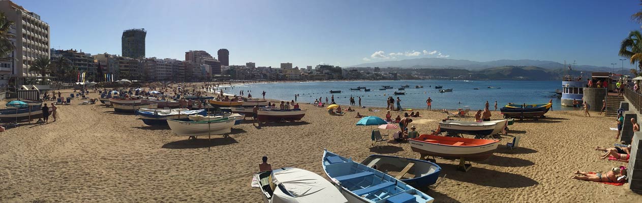 Playa de Las Canteras, Las Palmas de Gran Canaria