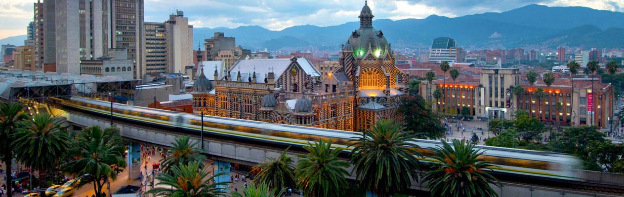 Ville de Medellin, Colombie