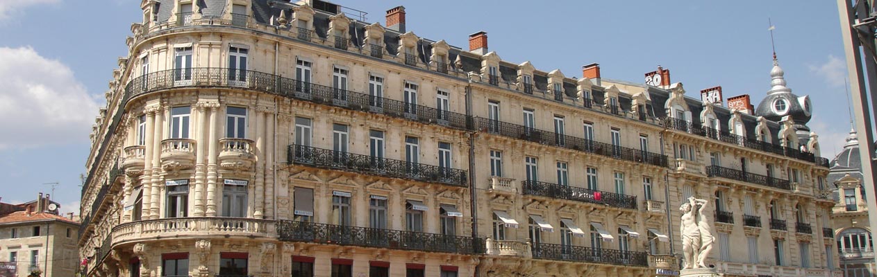 Bâtiment de Montpellier, France