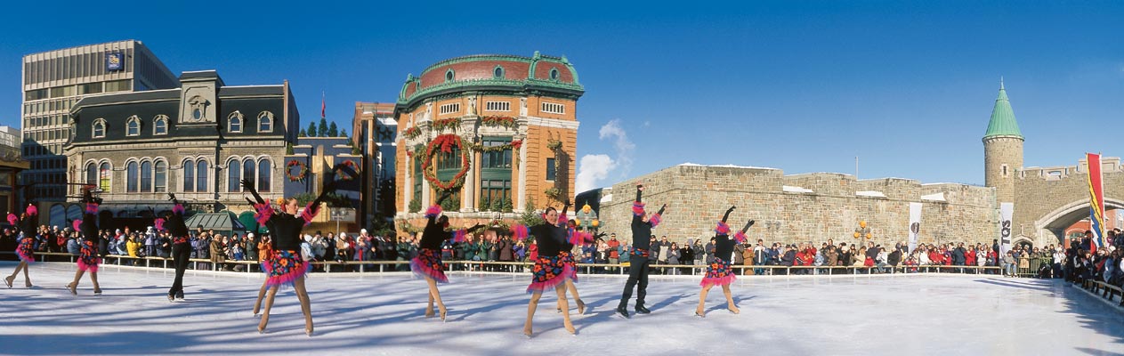 Festivités dans la ville de Québec, Canada