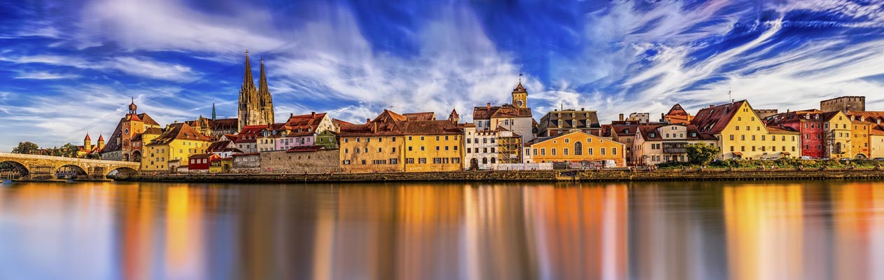 Ratisbonne en Bavière, Allemagne