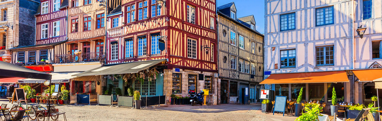 Centre de Rouen, France