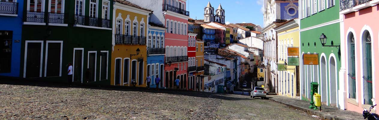 Salvador de Bahia, capitale de l'État Bahia au Brésil