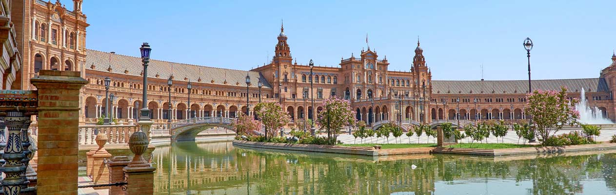 Place d'Espagne à Séville, Espagne