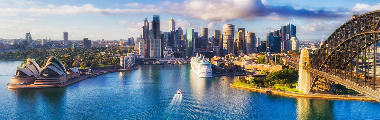 Sydney : opéra et port, Australie