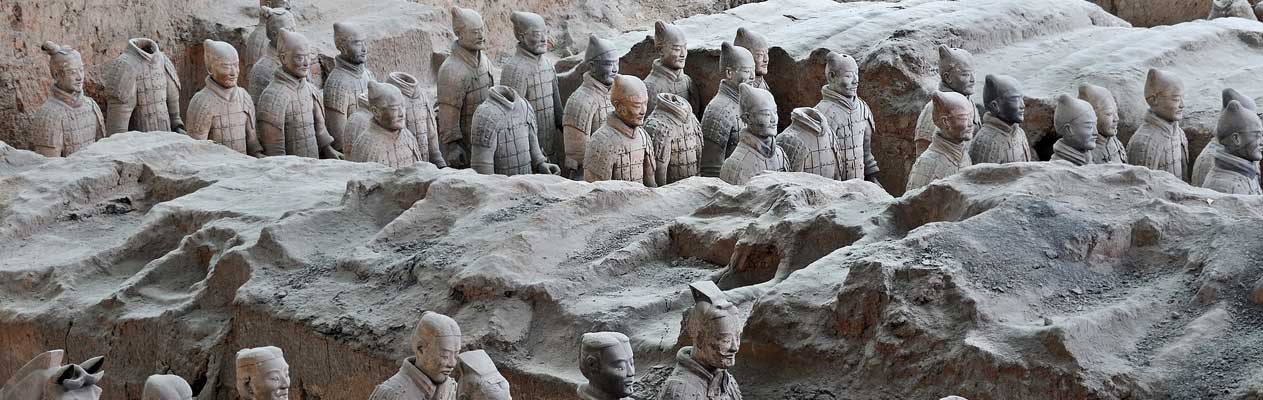 Armée de terre cuite de Xi'an, Chine