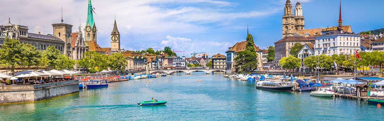 Zurich, la plus grande ville de Suisse