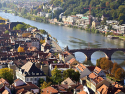 Heidelberg-seen-from-Castle